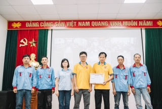 DUCANH BOND vinh danh tập thể, cá nhân CBCNV xuất sắc trong công tác chống bão Yagi